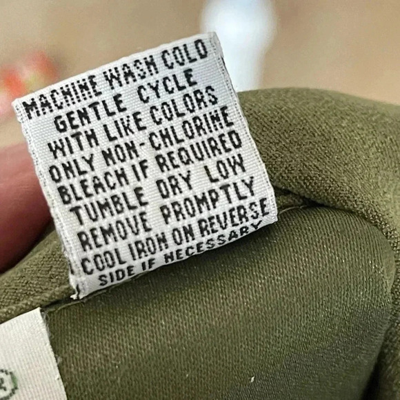 Joanna Sage Green Stretch Button Down Shirt | Soft Knit Collared Long Sleeve Top - Picture 10 of 10